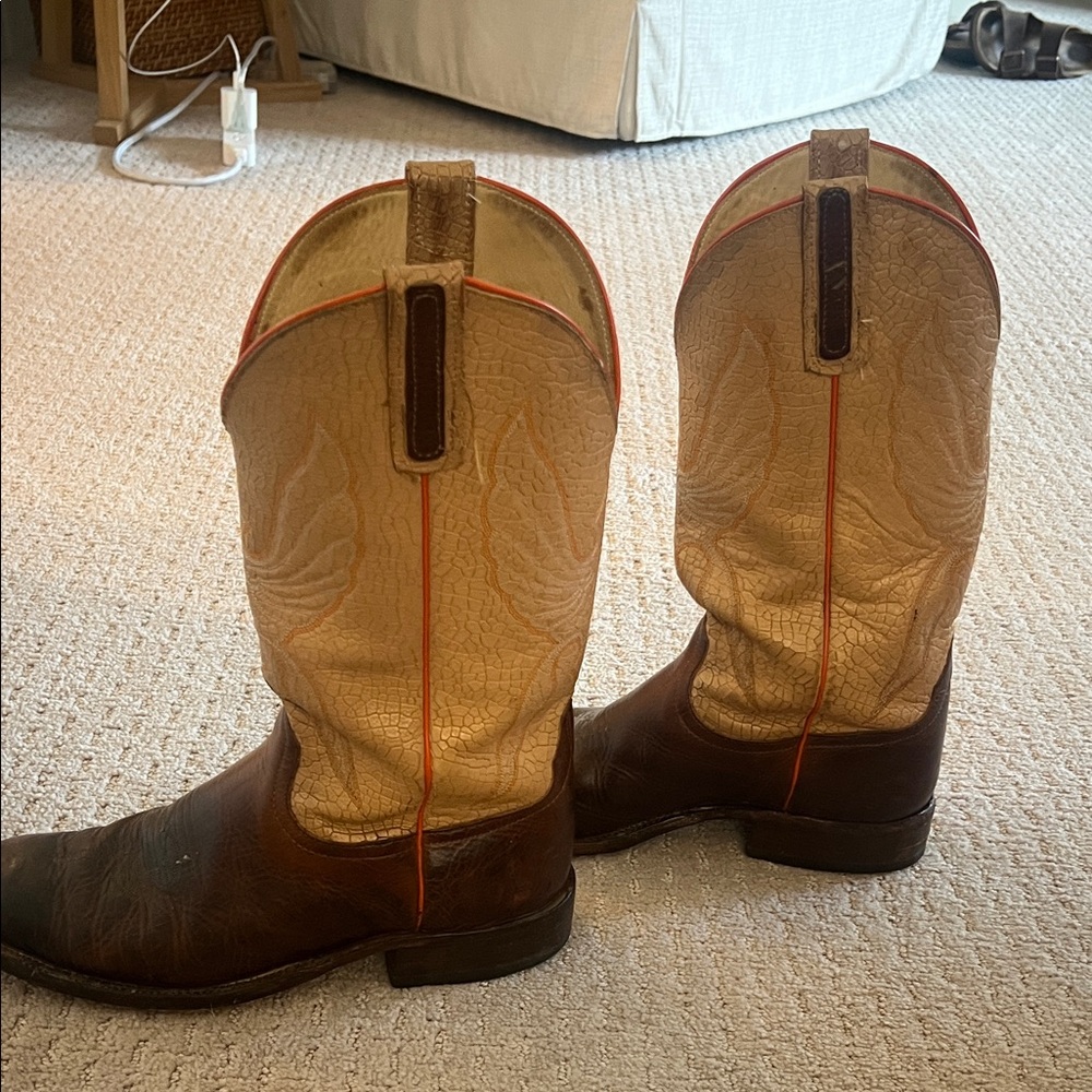 Anderson Bean Two-Tone Western Boots - Picture 2 of 6